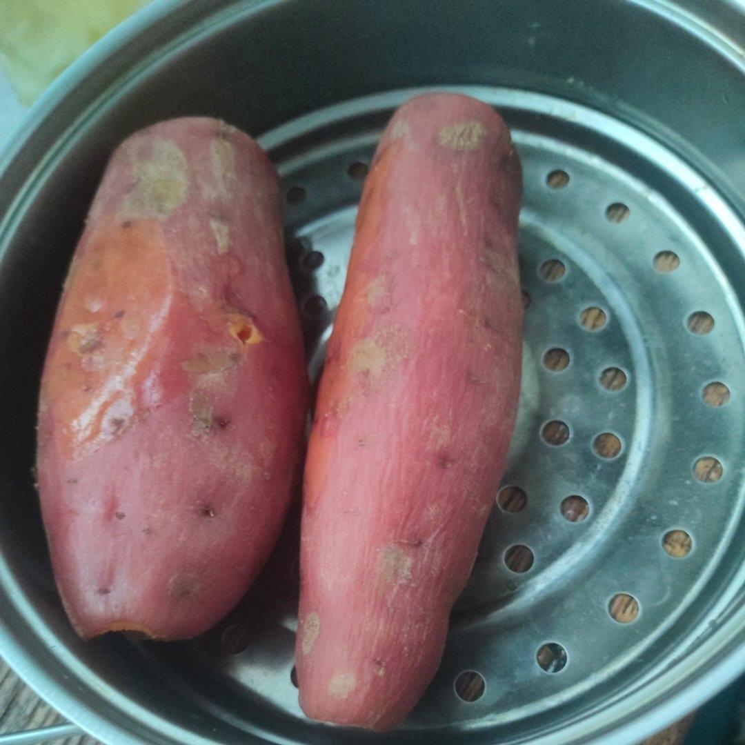 蒸红薯