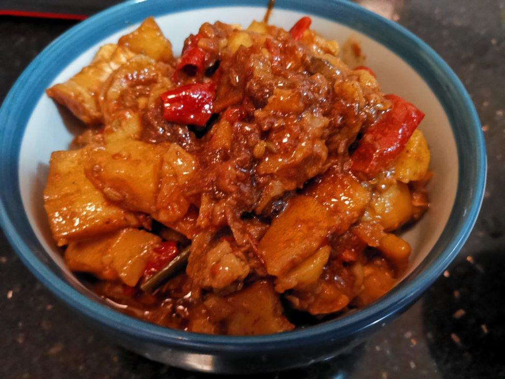 番茄土豆炖牛腩