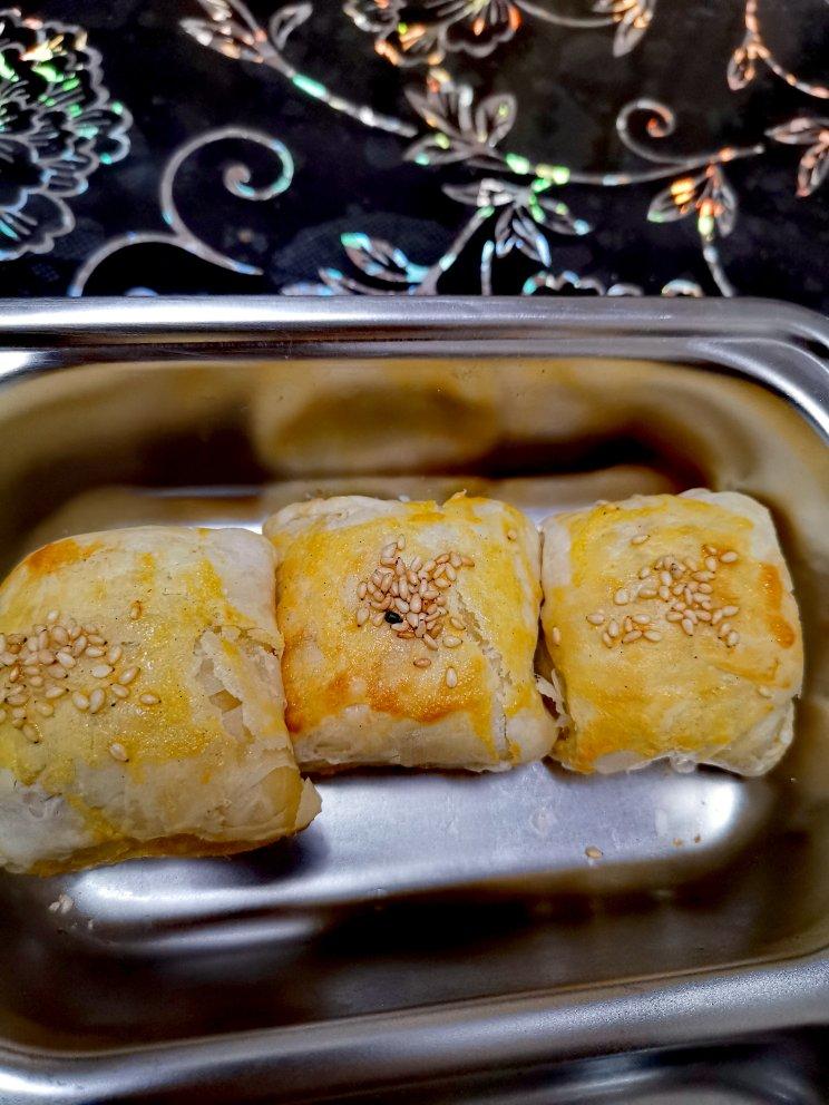 不一样的手抓饼烤番薯