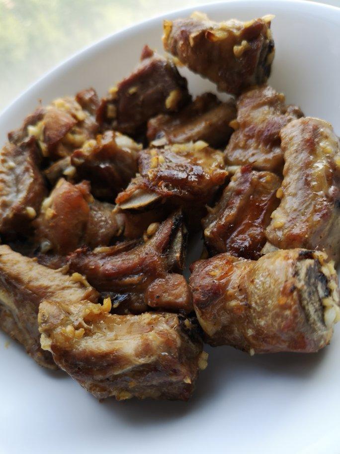 香到骨头里的蒜香排骨（烤箱）