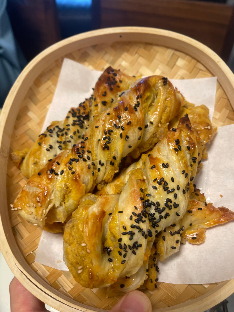 酥掉渣♨️好吃到舔手🔥香芋紫薯扭扭酥条