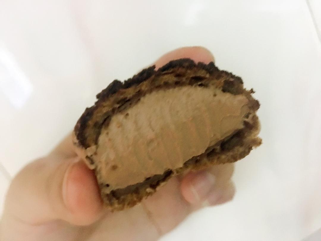 巧克力酥皮泡芙