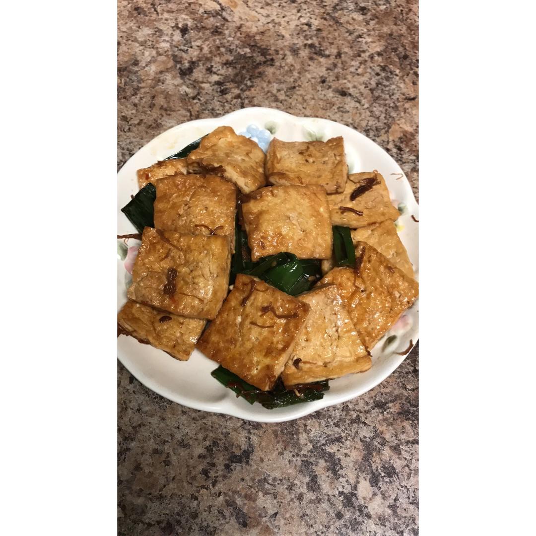 蚝油煎豆腐