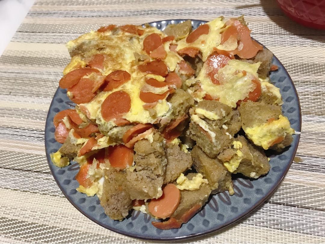松软快手早餐饼