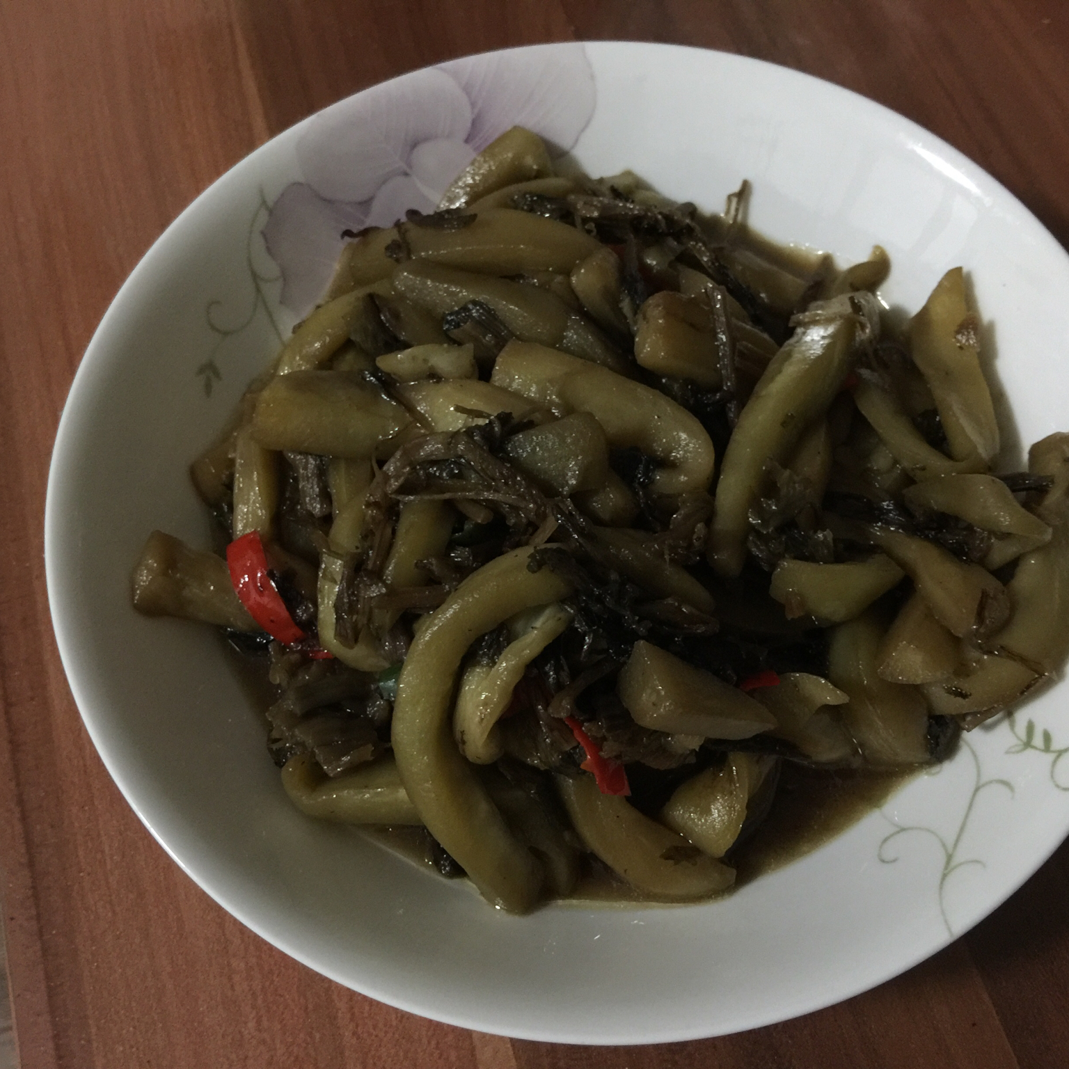 梅干菜烧茄子