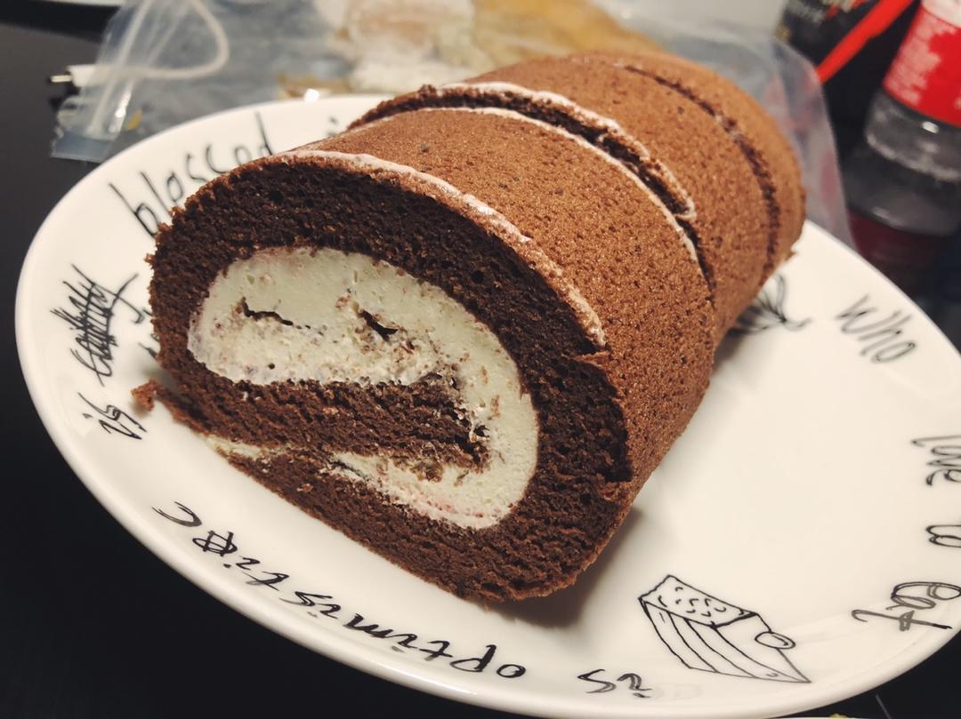可可蛋糕卷