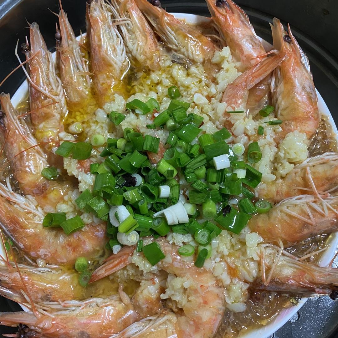 蒜蓉粉丝蒸虾
