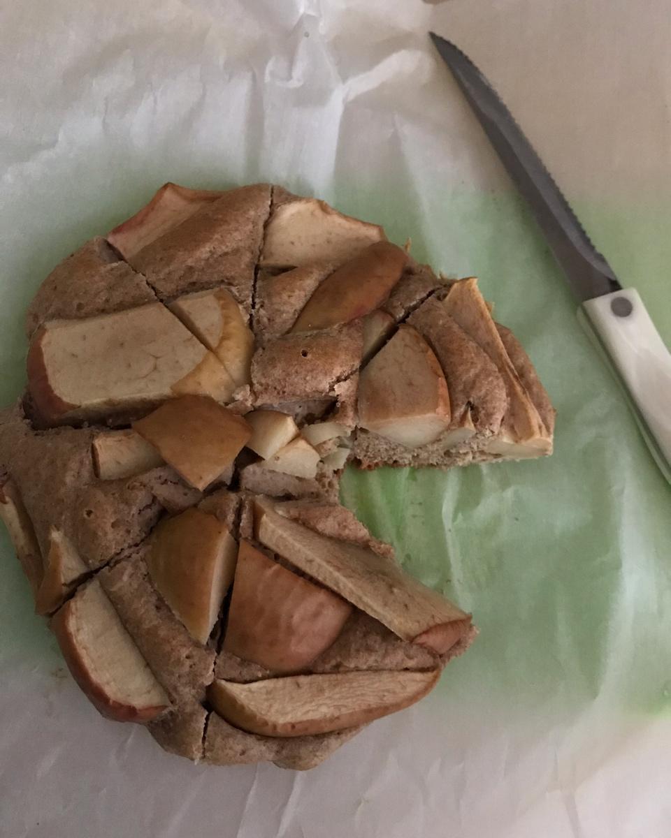 无油红糖苹果蛋糕丨健康·烘焙