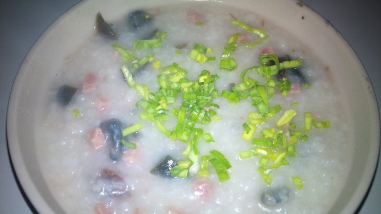 皮蛋瘦肉粥