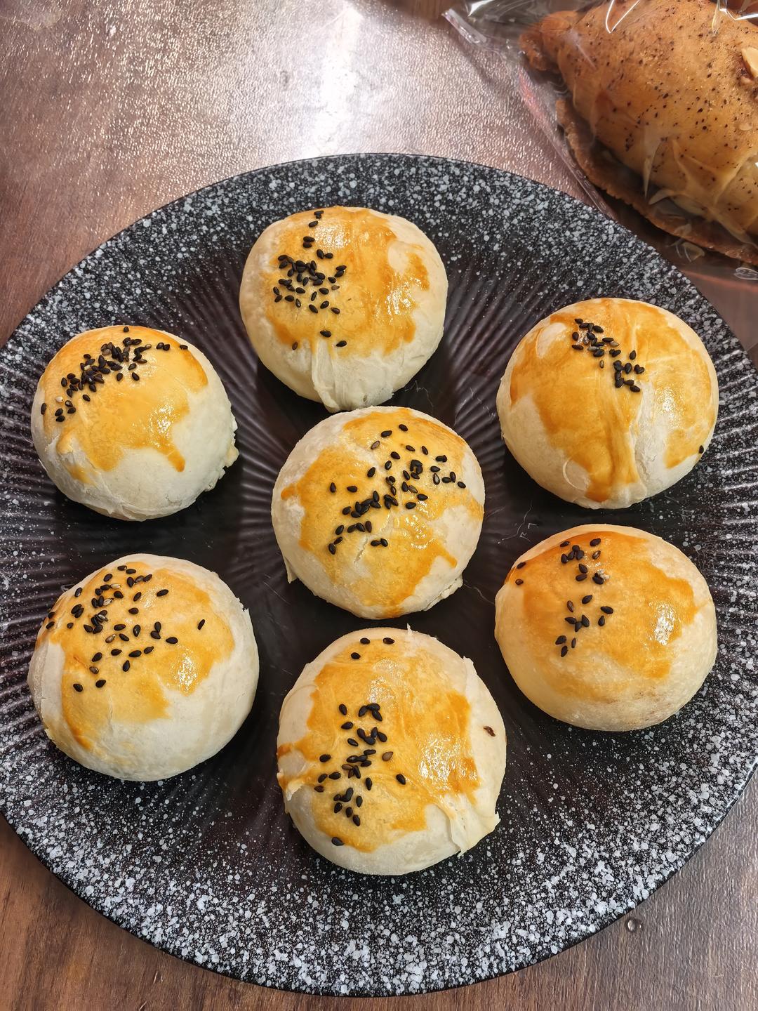 玉米油版蛋黄酥(不破皮)