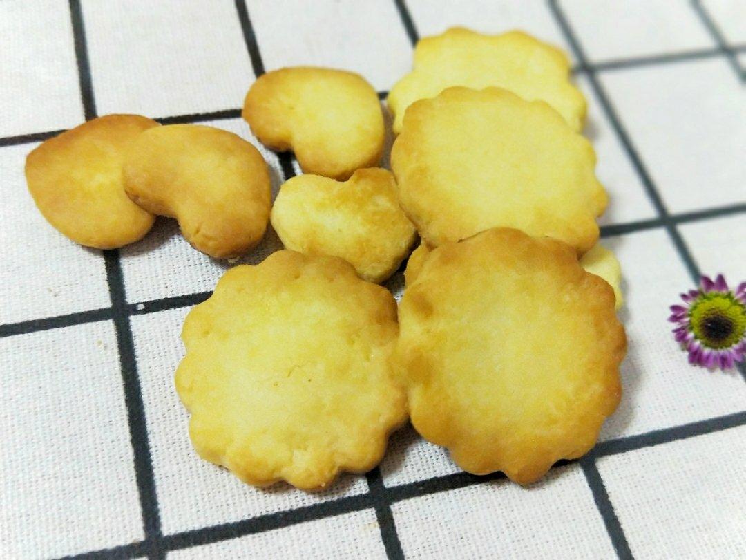 甜脆酥的黄油曲奇饼干