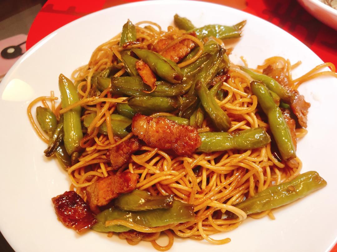 扁豆焖面