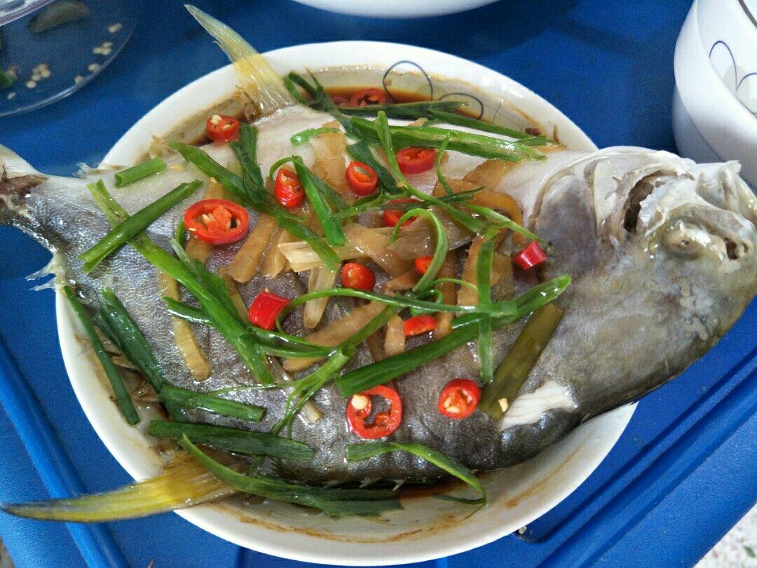 豆豉蒸金昌鱼