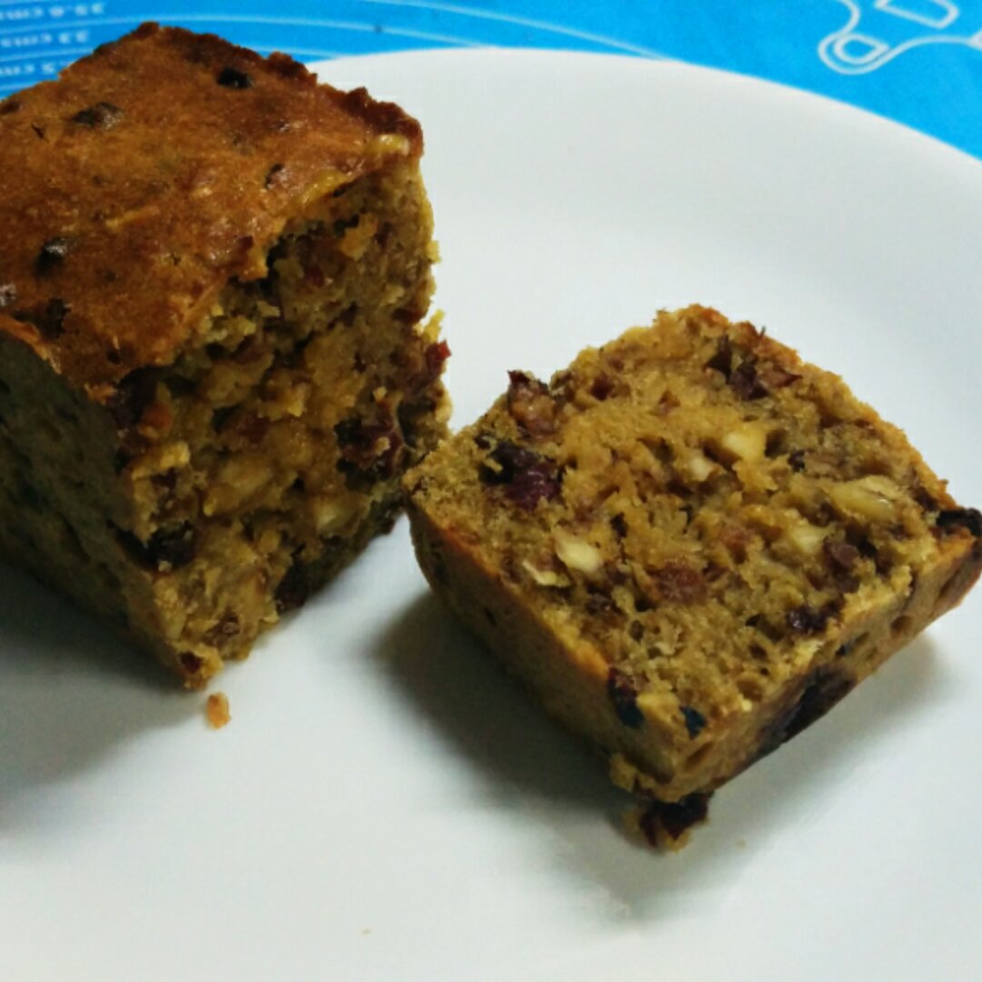黄糖香蕉核桃磅蛋糕