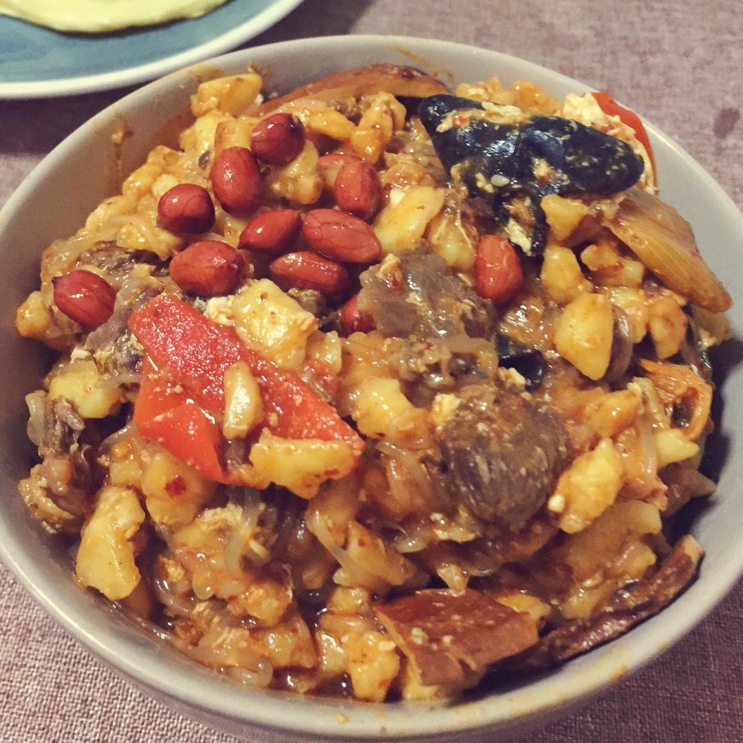小炒泡馍