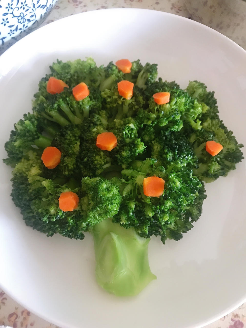 年夜菜之吉祥发财树（辣汁西兰花）