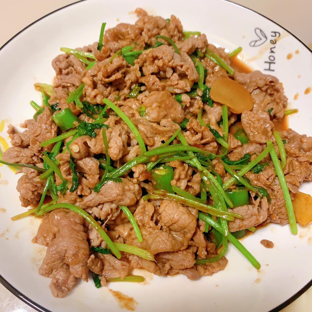 香菜牛肉