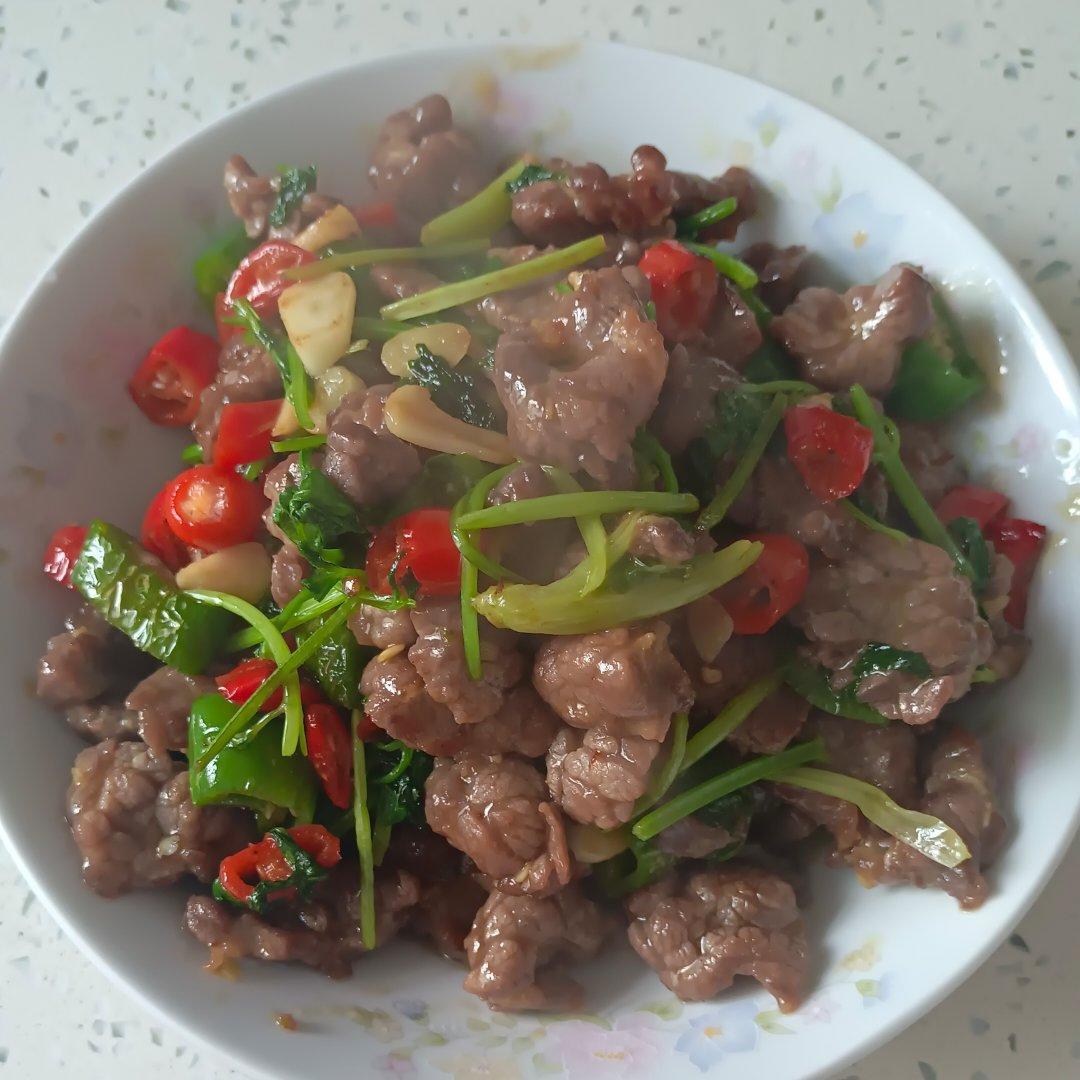 香菜牛肉