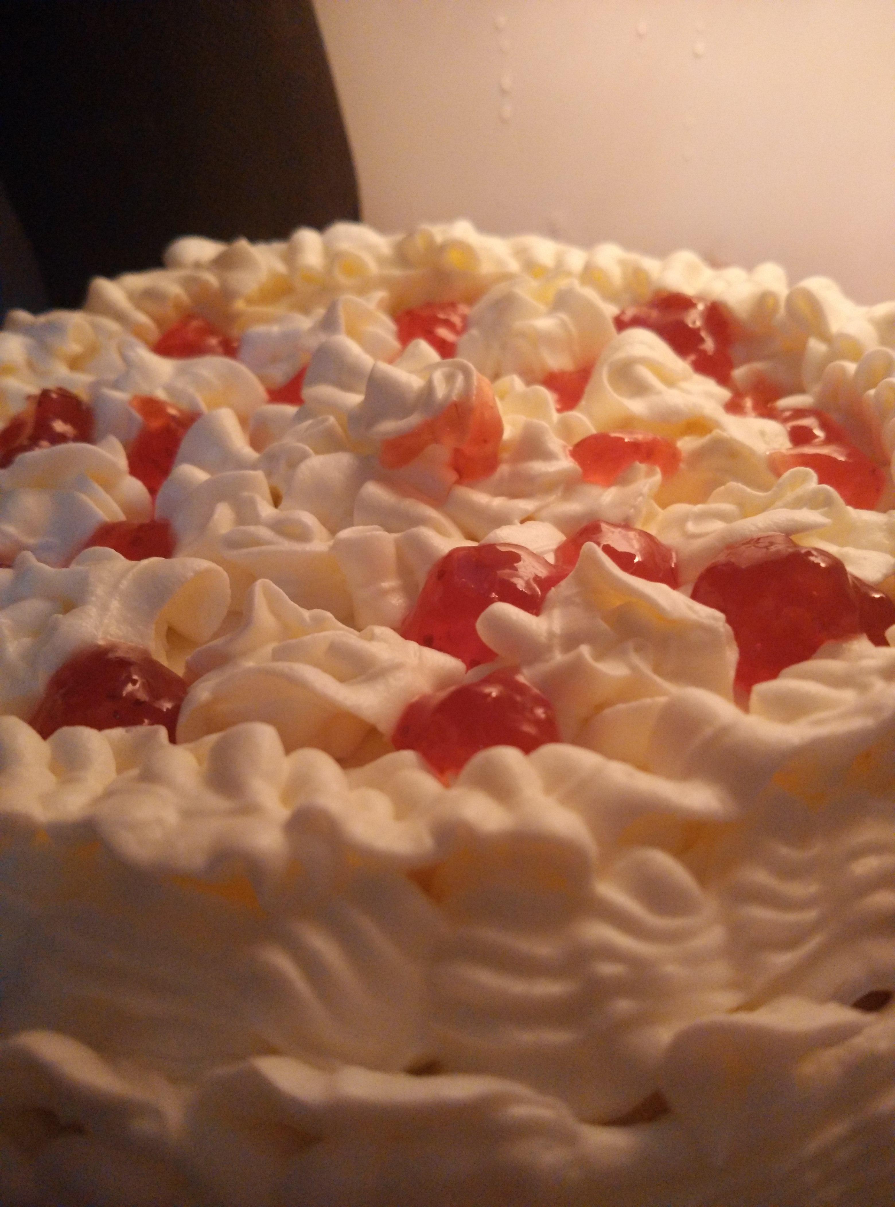 草莓慕斯奶油蛋糕6寸（懒人版）的做法