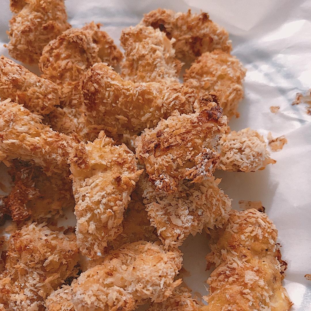 无油烤箱版鸡米花~低卡炸鸡 by牛奶和爱丽丝