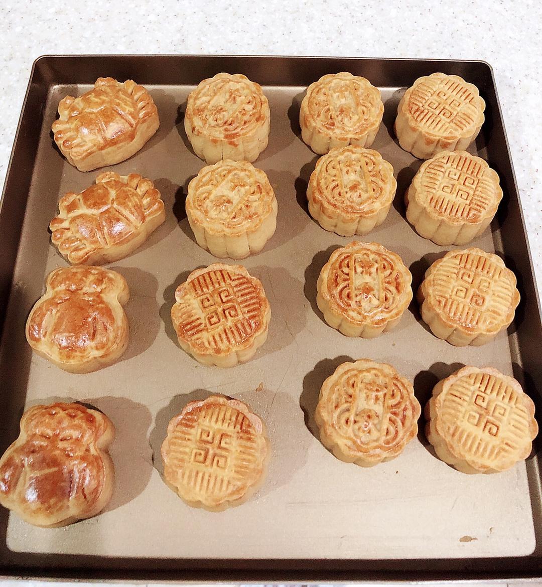 【终极版广式月饼配方】表皮油亮的秘诀！