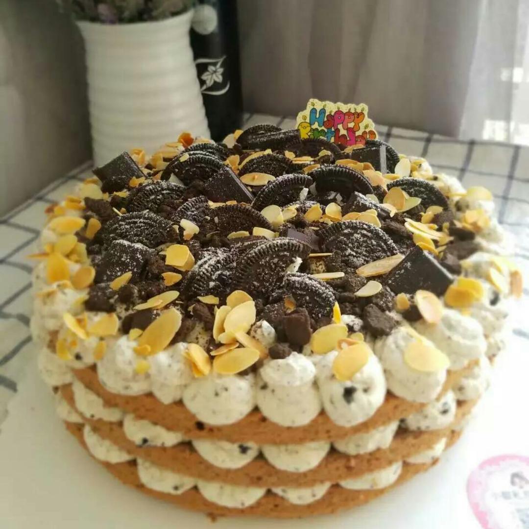 mini奥利奥咸奶油蛋糕