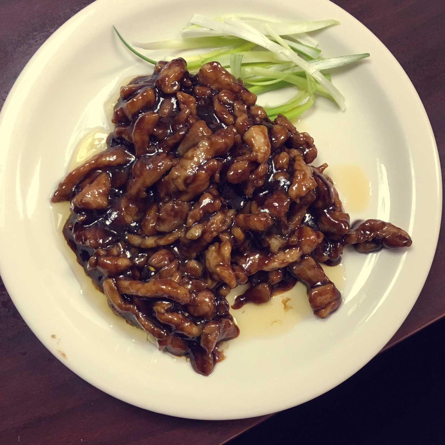 老丁的私房菜-京酱肉丝