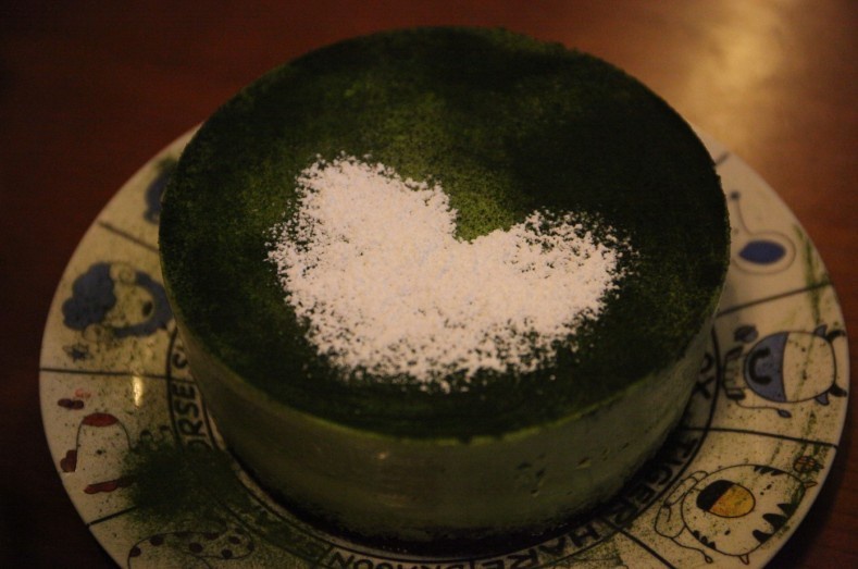 巧克力抹茶慕斯蛋糕（小山进巧克力海绵）