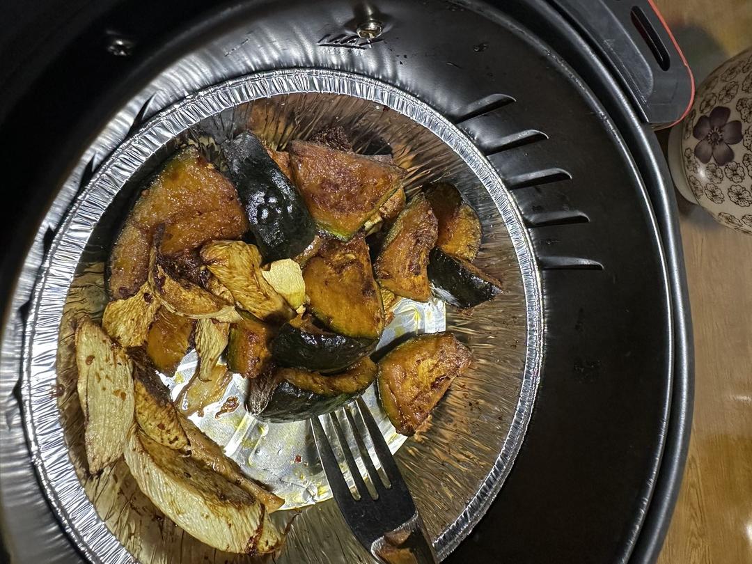 无油低脂烤蔬菜，永远滴神！水煮菜、沙拉吃腻了，来吃这个吧