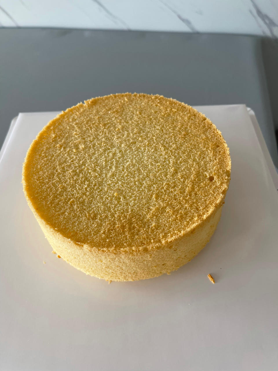 6寸原味戚风蛋糕