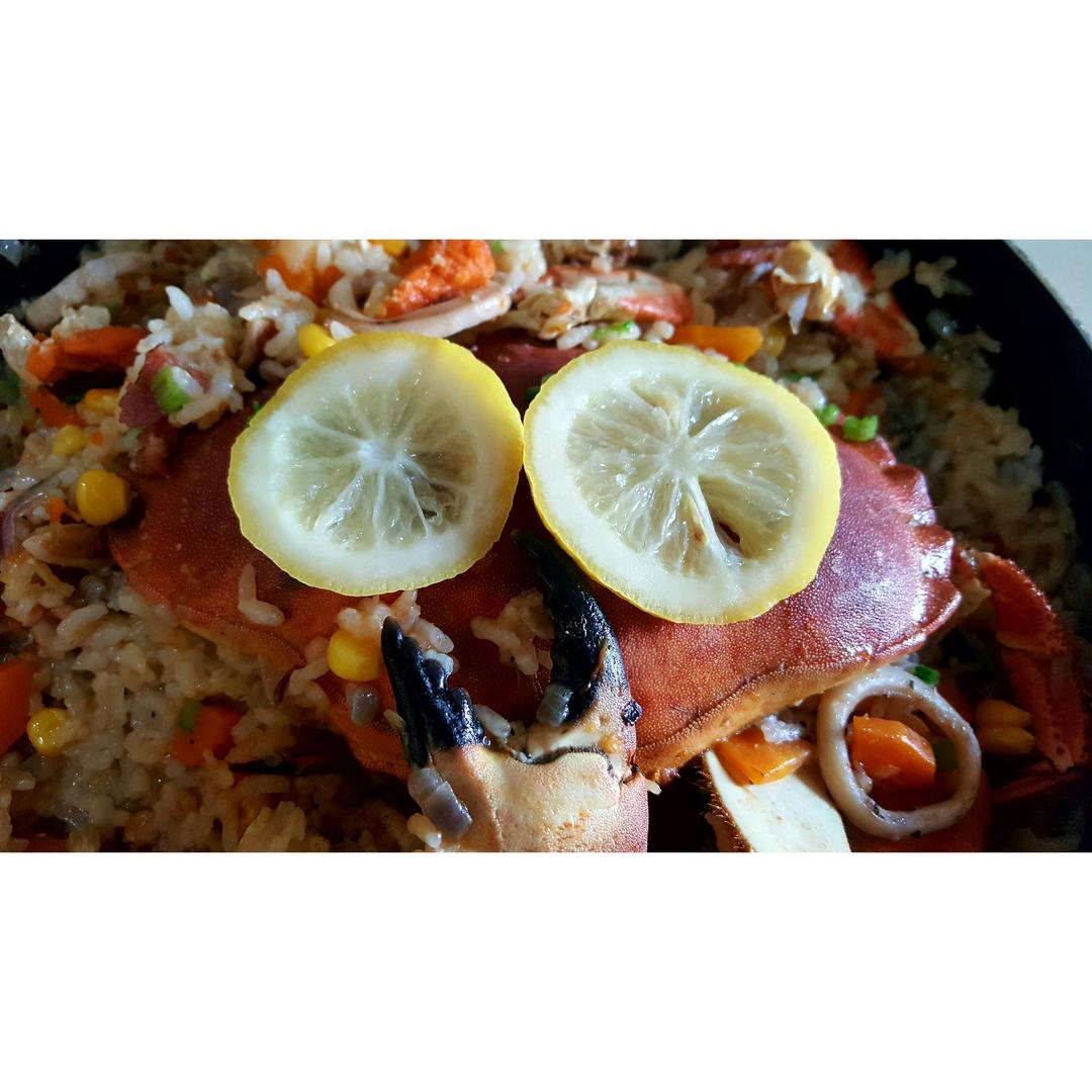 【曼食慢语】Seafood Paella 西班牙海鲜饭