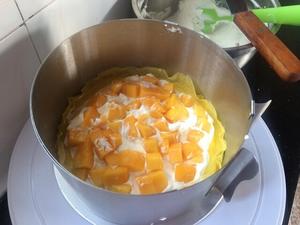 芒果千层蛋糕的做法 步骤7