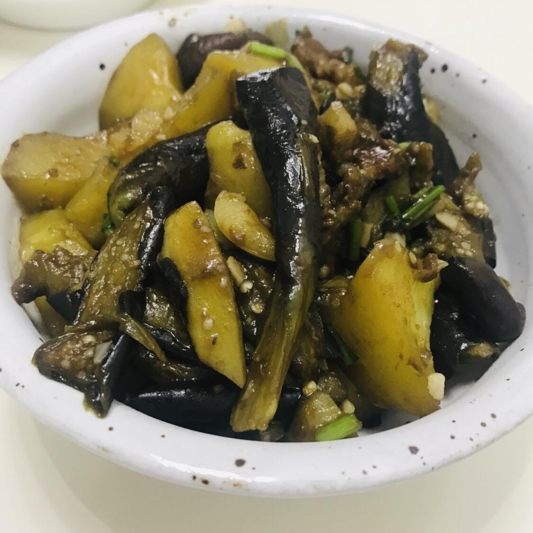 红烧茄子土豆