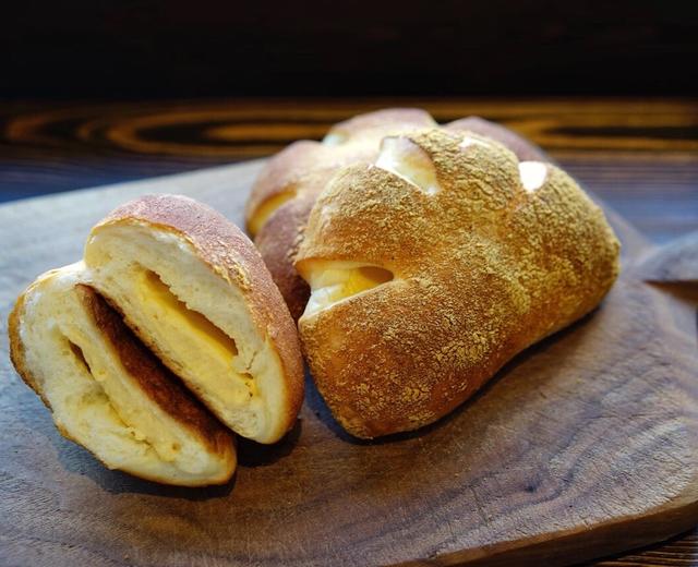 豆乳卡仕达面包的做法