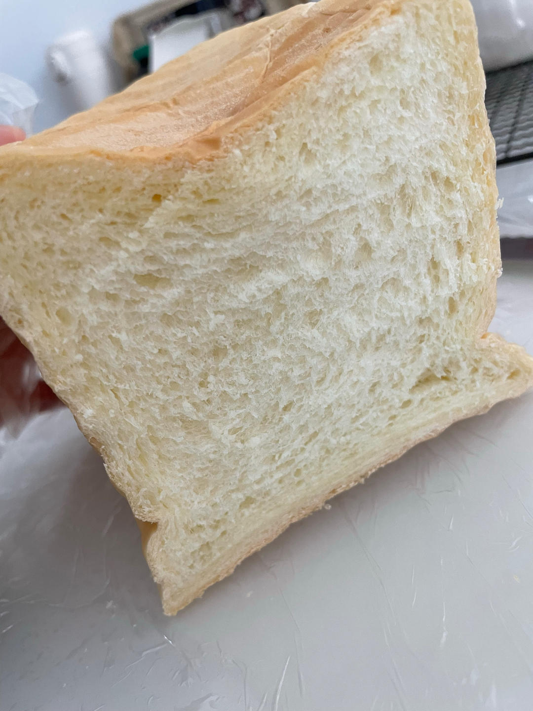 夺命软吐司(๑´ڡ`๑)超软拉丝极速方便的一次发酵吐司