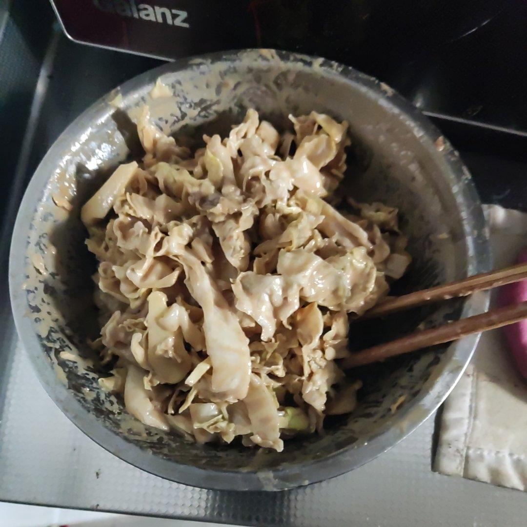 三步成功的乾隆白菜😍（口感惊艳的麻酱凉拌白菜，无须开火）