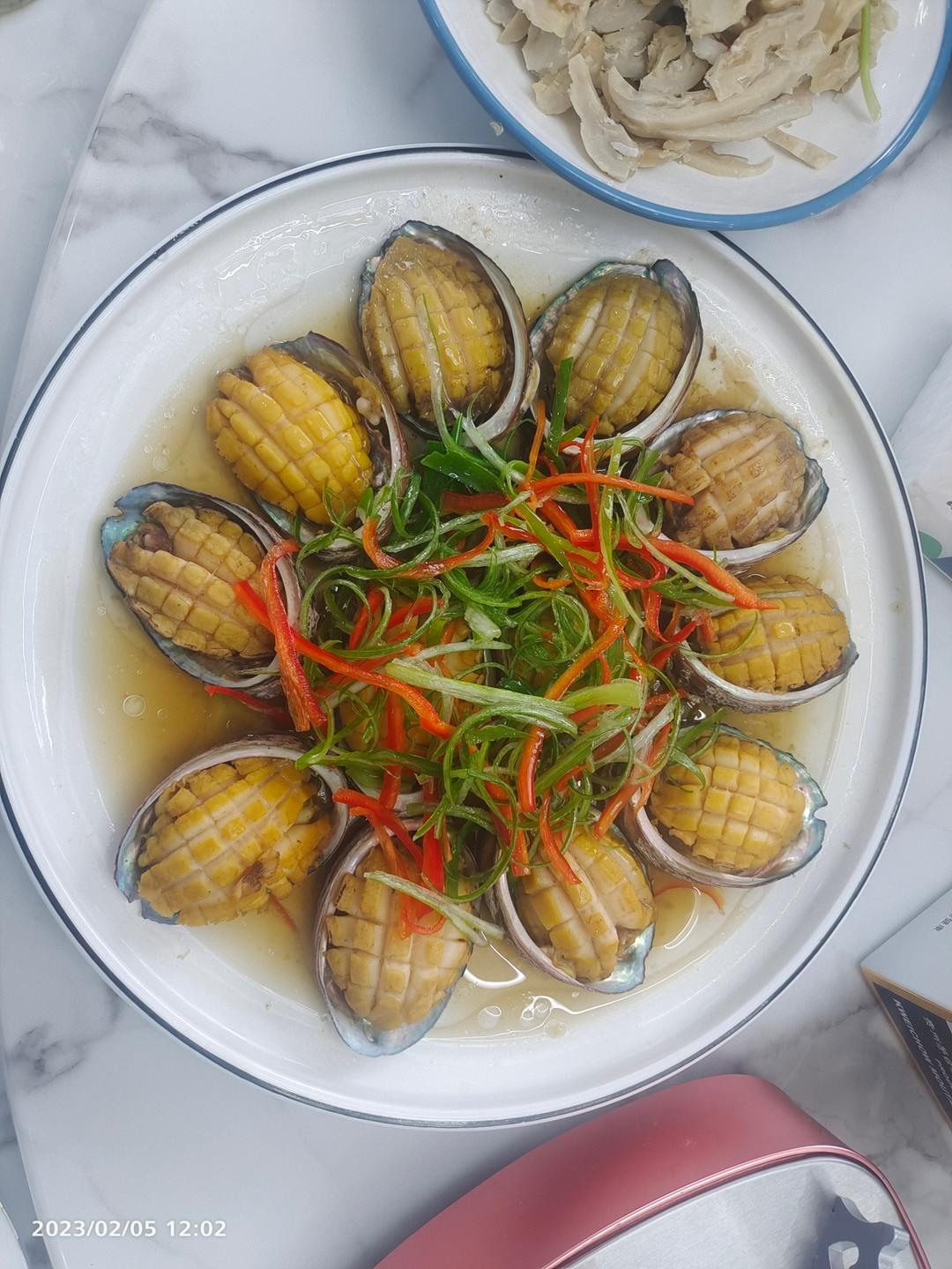 ⭐豉汁蒸鲍鱼⭐