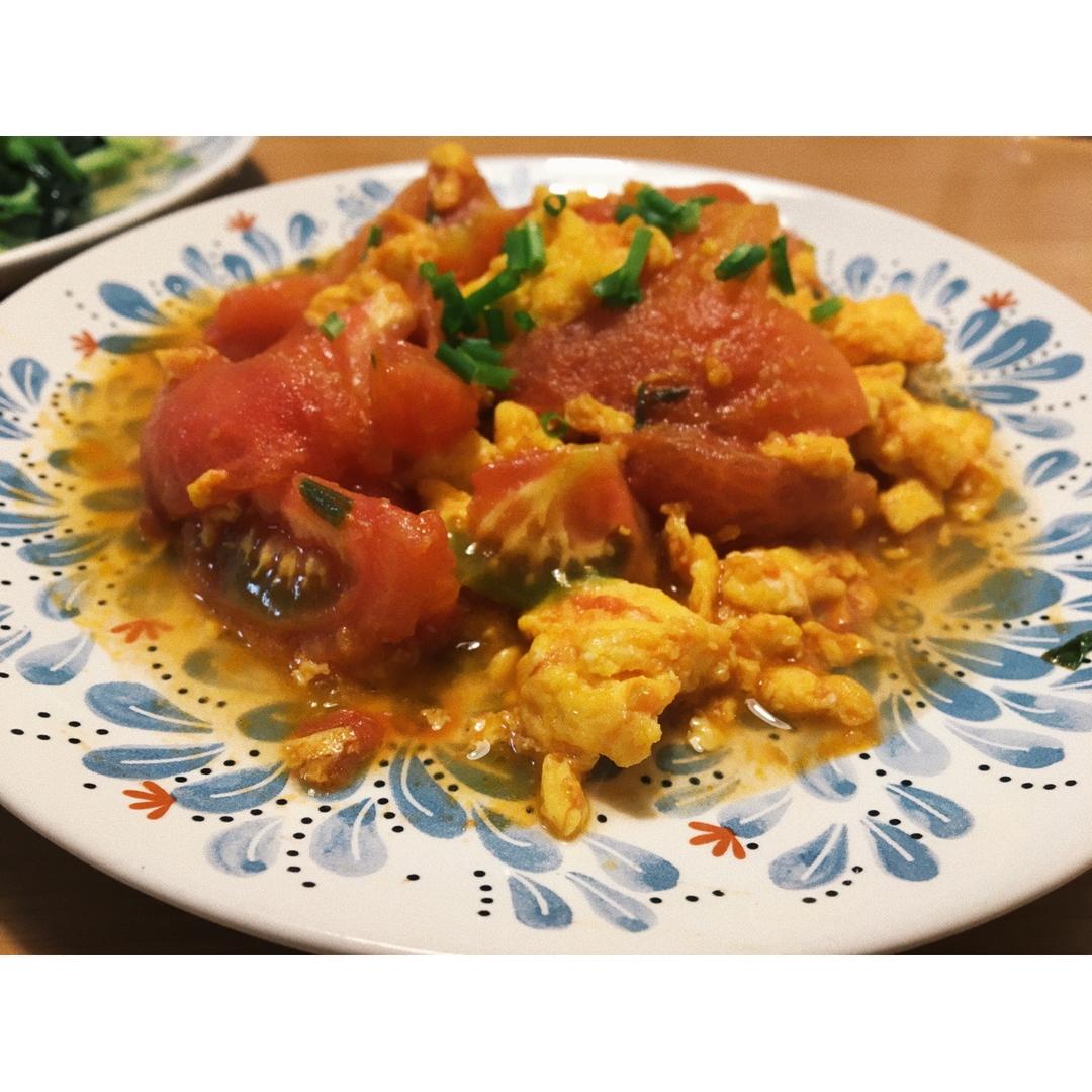 西红柿炒鸡蛋