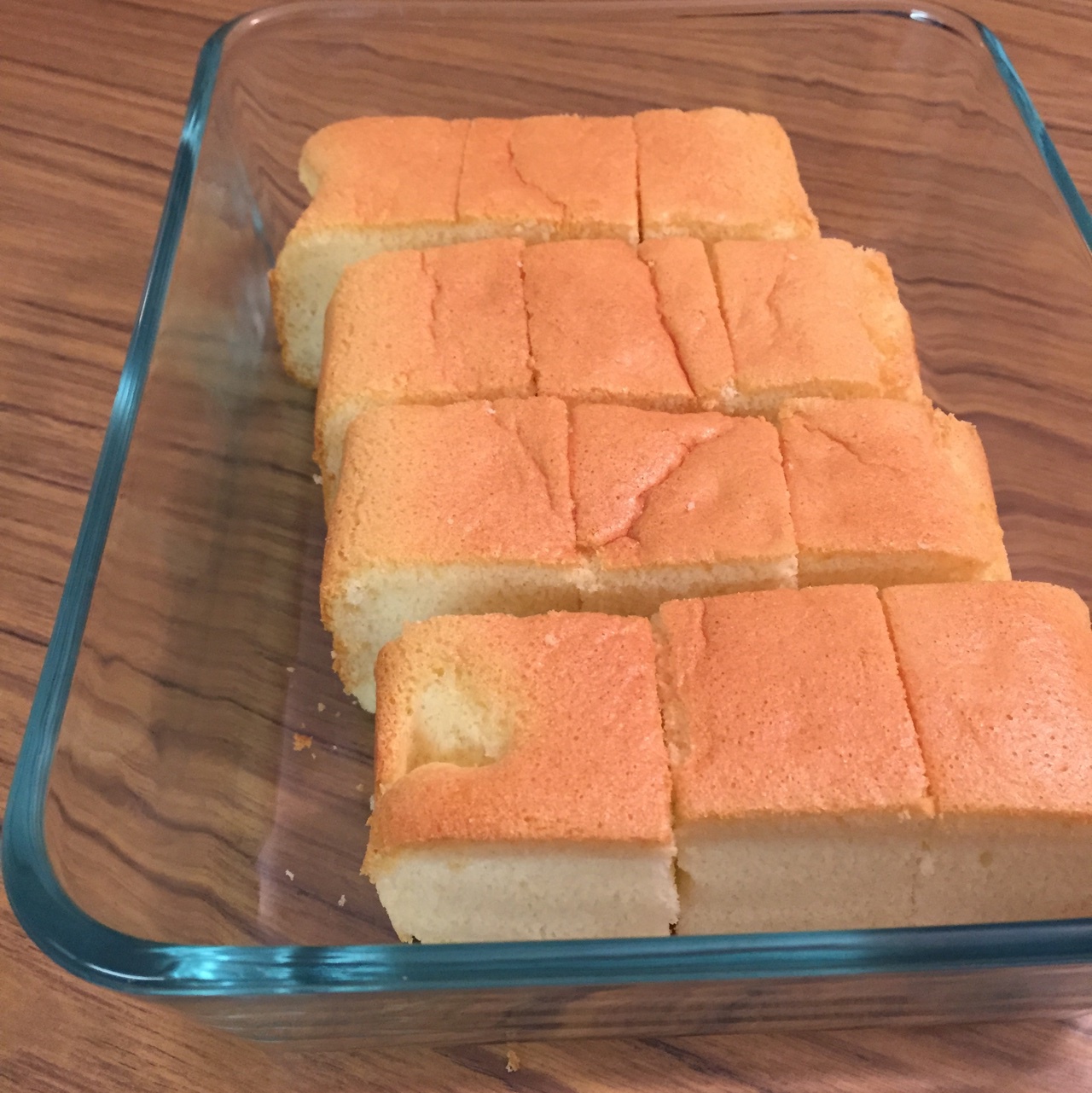6寸原味戚风蛋糕