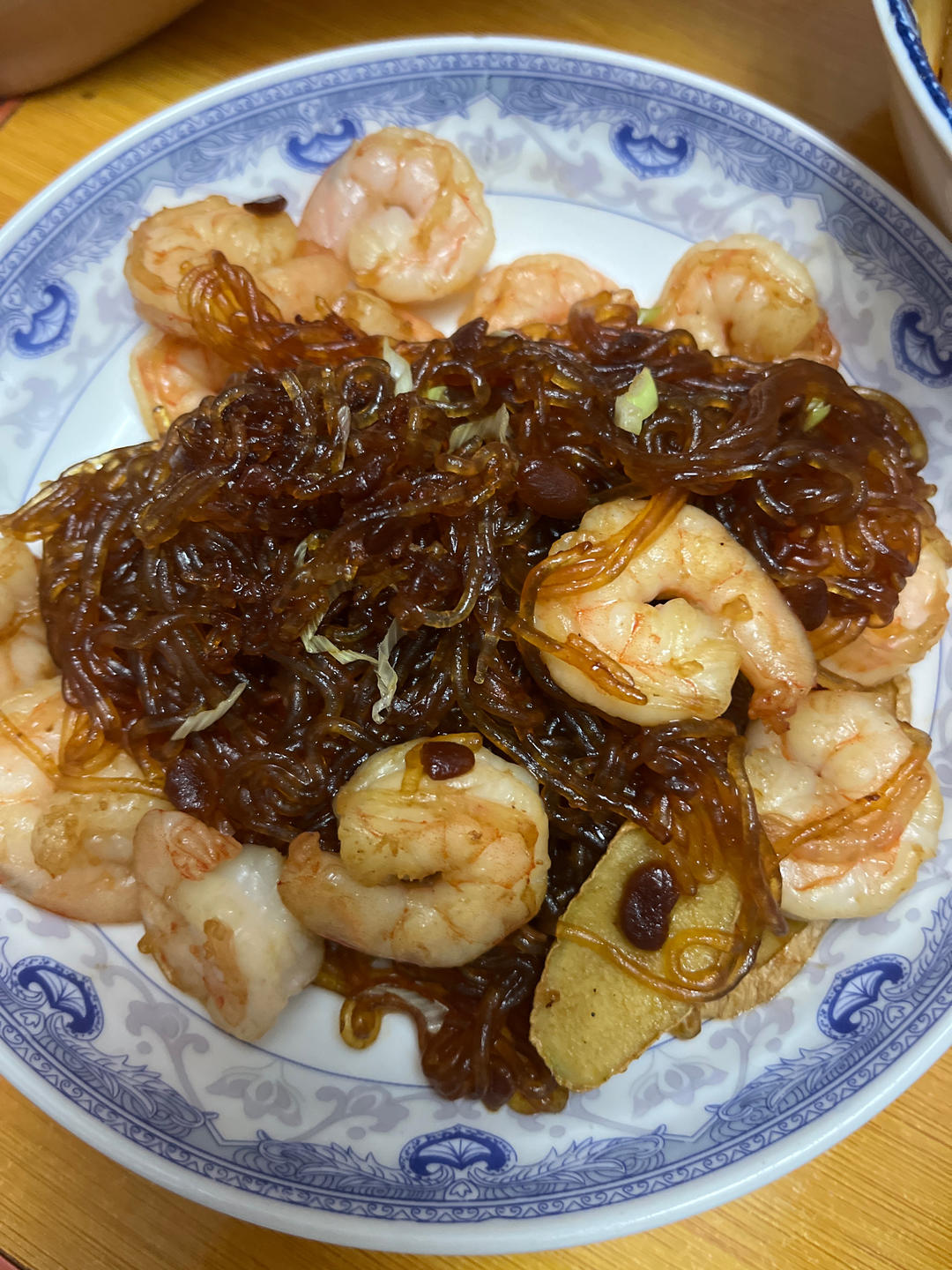 虾仁粉丝煲