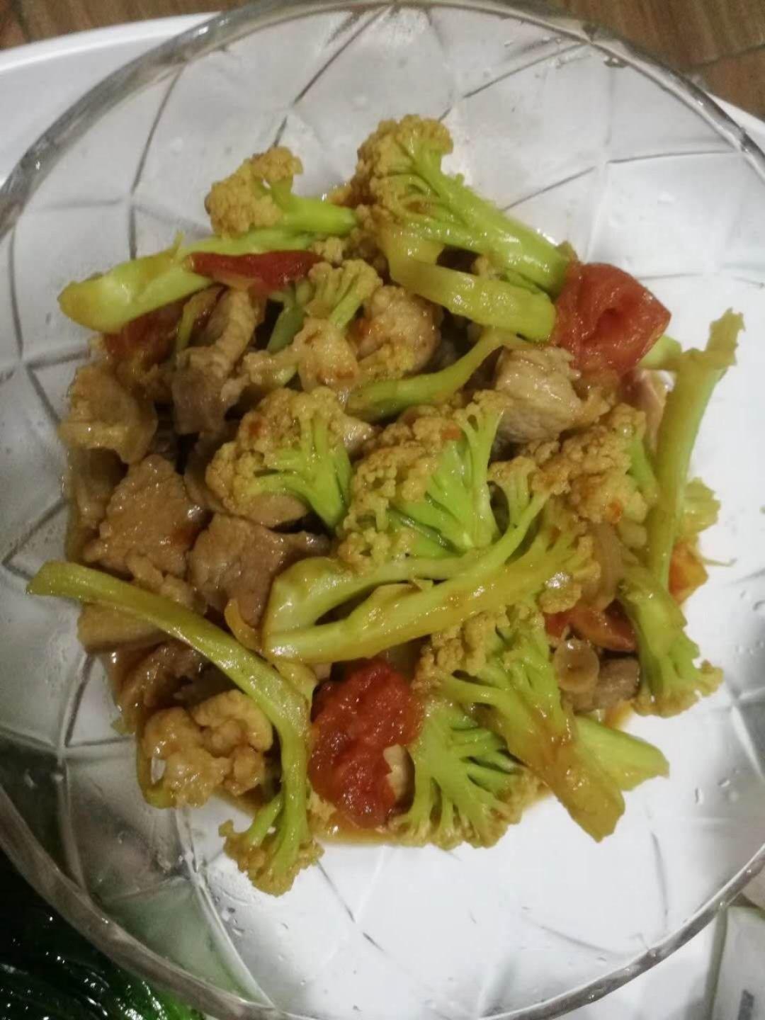 番茄🍅花菜(原图呈现，不修图)