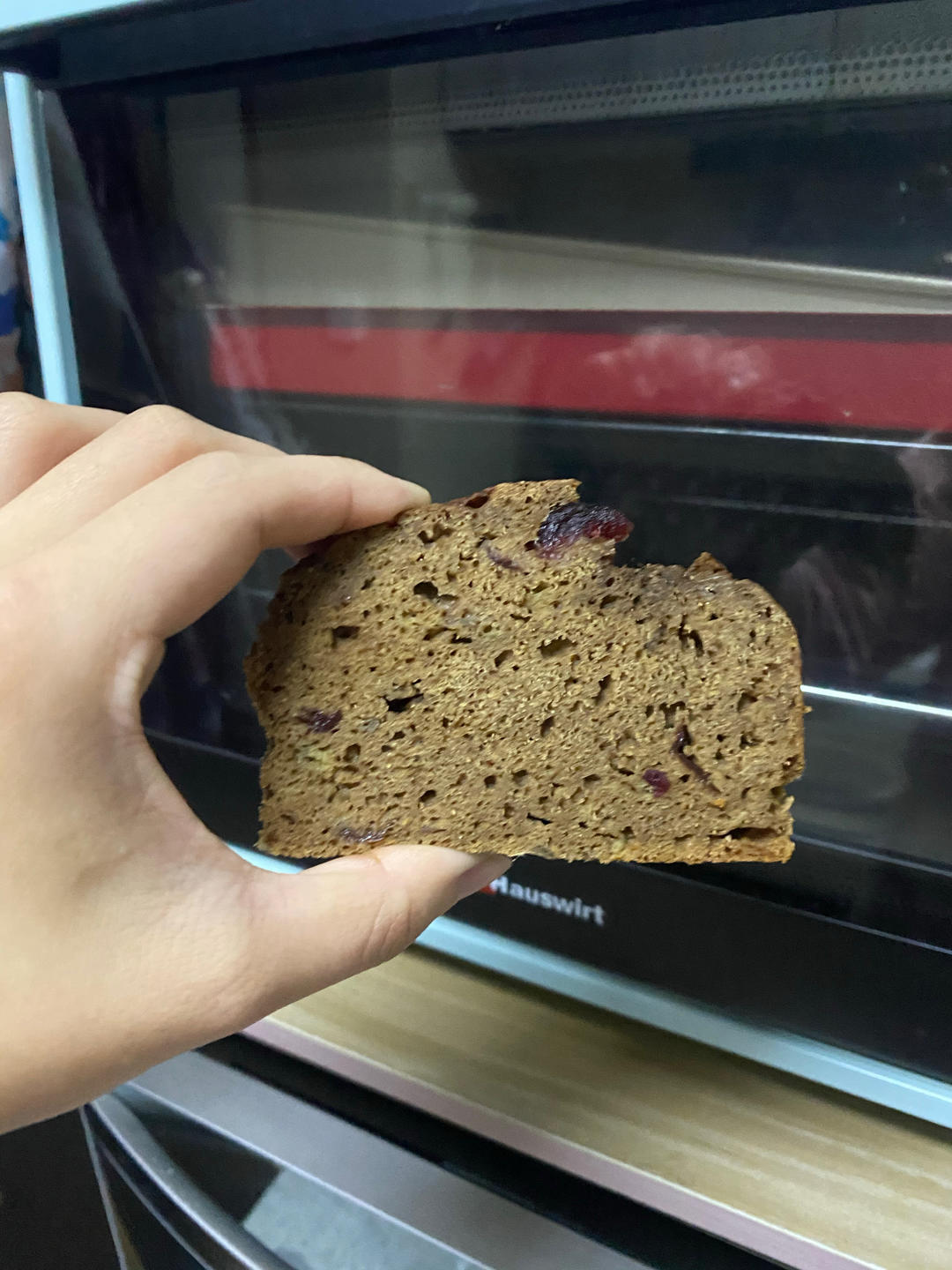 全麦特浓摩卡朗姆提子快手面包【健康主食】