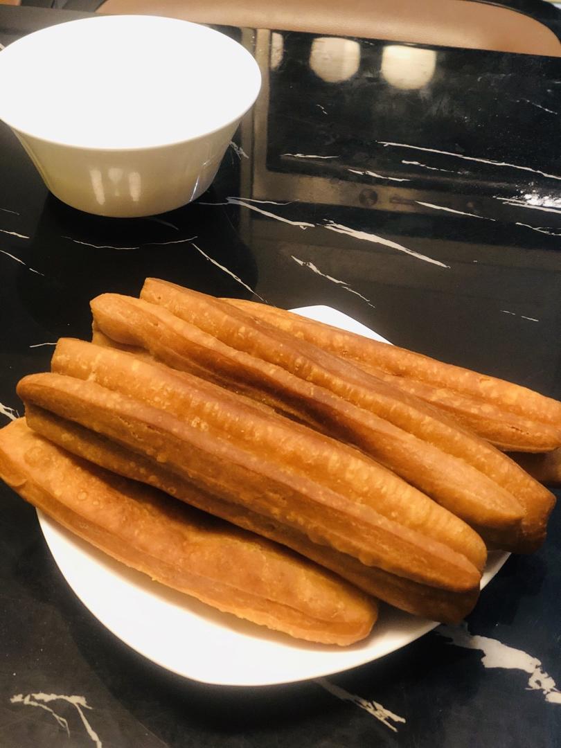 自制油条