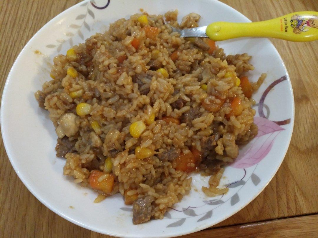 牛肉炒饭