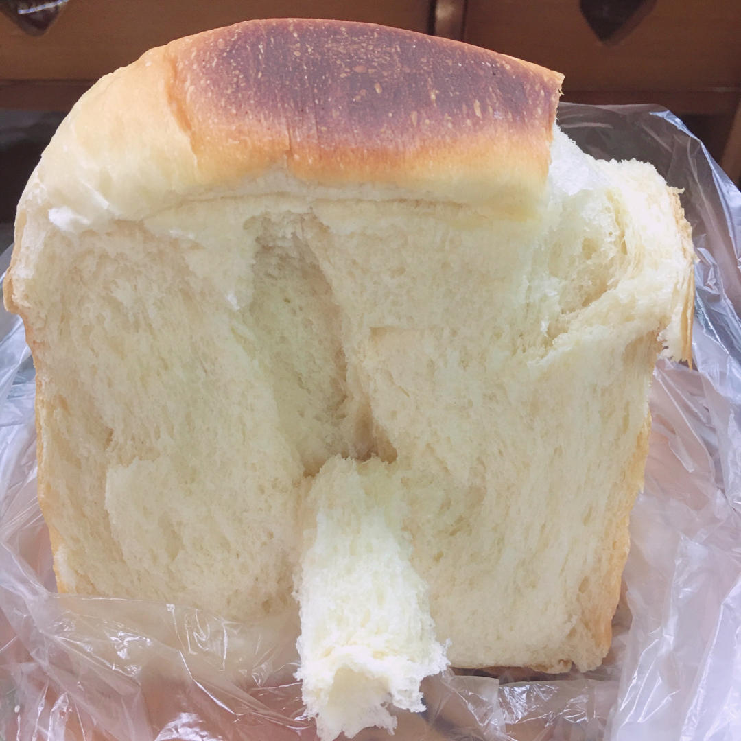 超级松软❗️一次发酵做好吃的❗️奶香手撕吐司