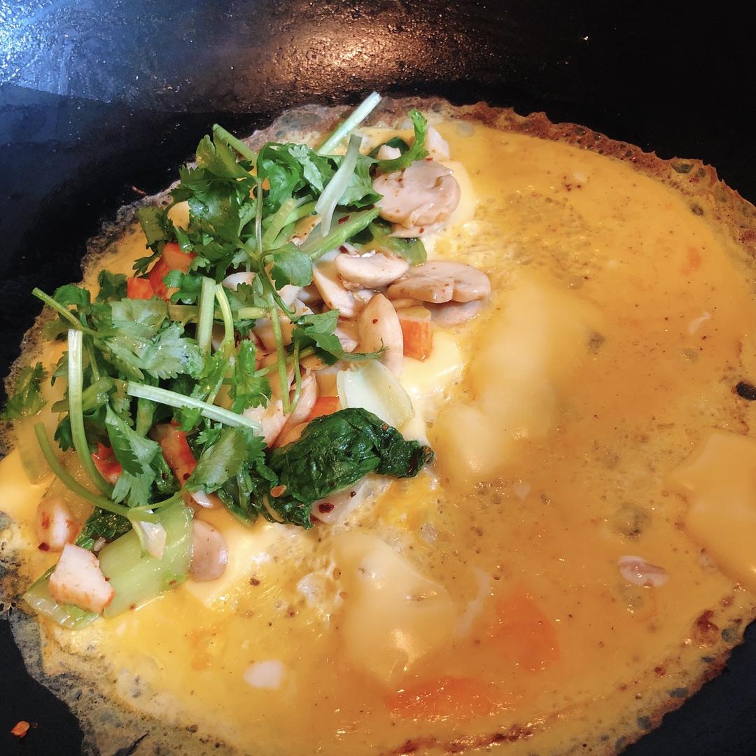 西式乳酪欧姆蛋 omelette