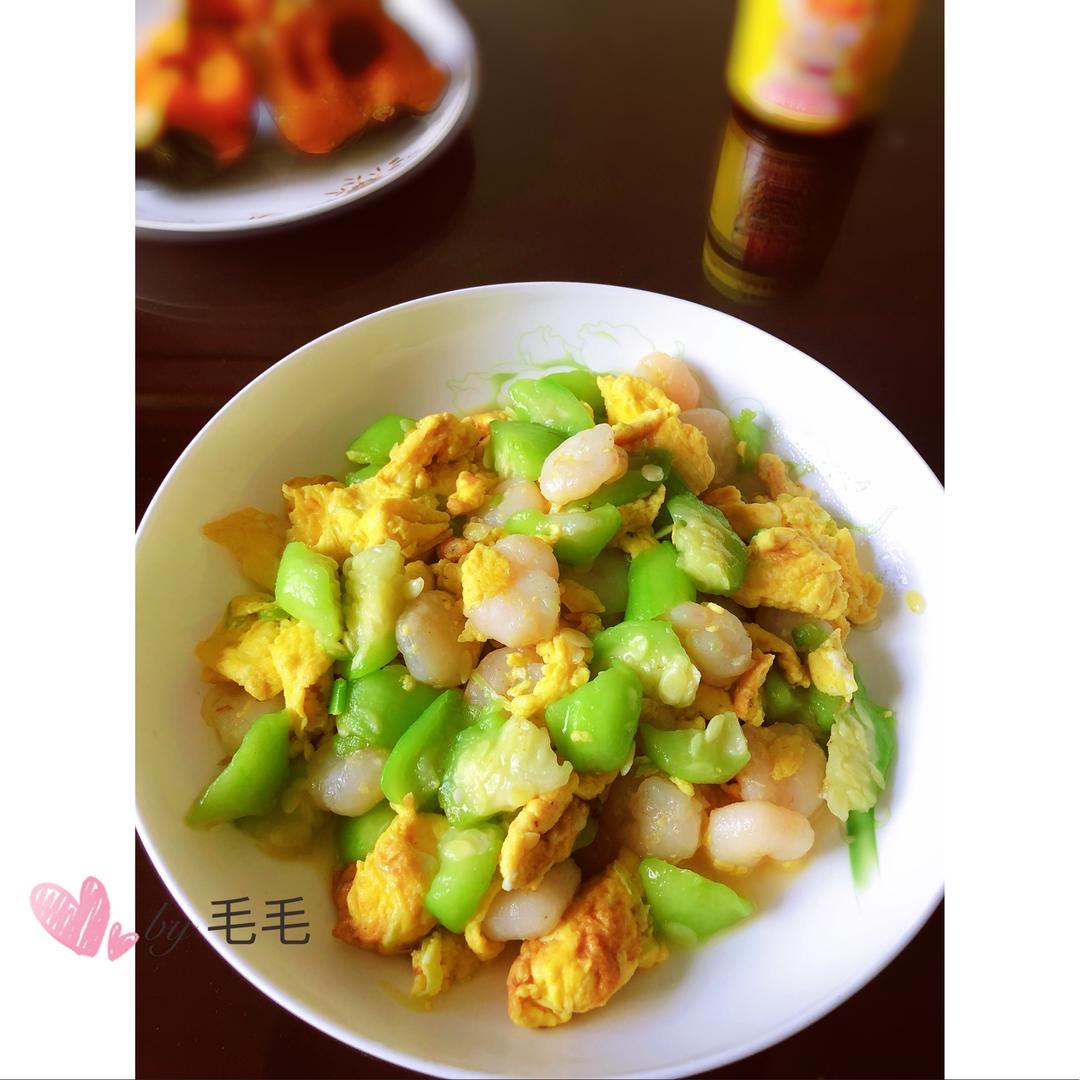 丝瓜炒鸡蛋