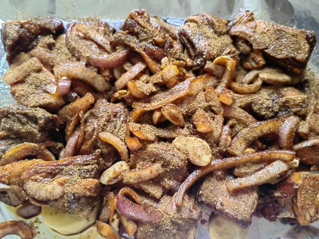 超好吃的烤羊排烤箱版