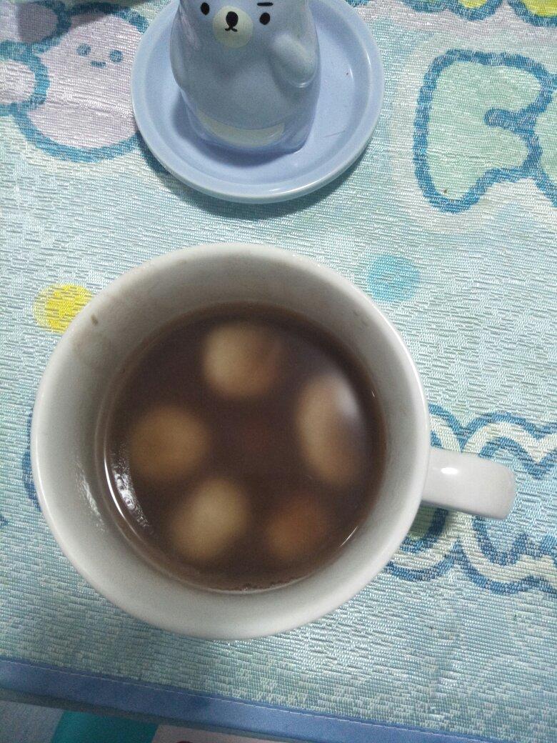 烤年糕红豆汤
