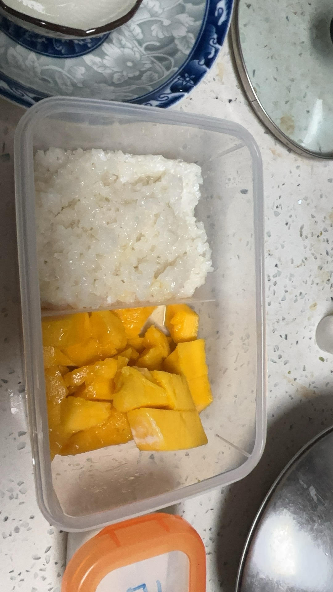 别出国啦，在家也能做芒果糯米饭🥭